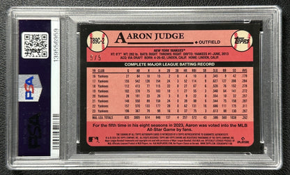 2024 Flagship Aaron Judge #T89C-2 NA PSA 8