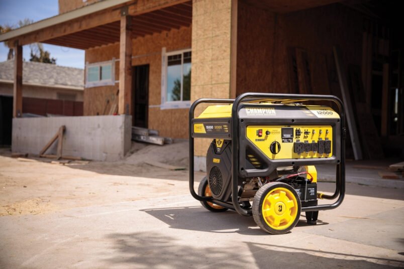 Champion Power Equipment 12,000-Watt Electric Start Dual Fuel Home Backup Portable Generator with CO Shield