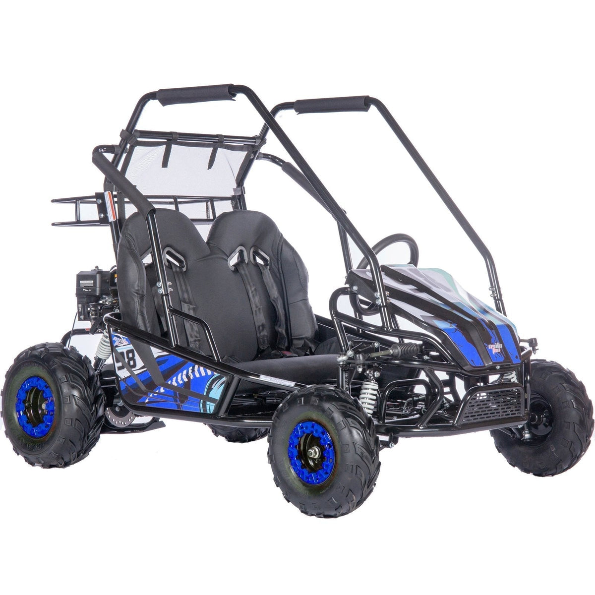 MotoTec Mud Monster XL 212cc 2 Seat Full Suspension Go Kart