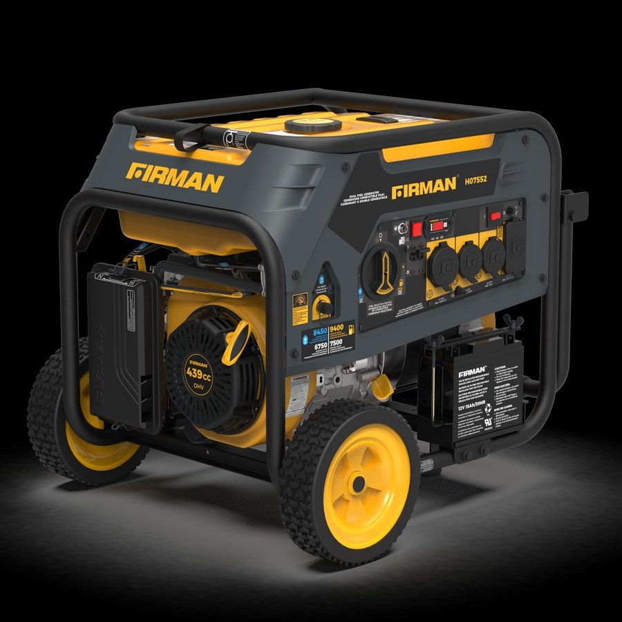 Firman H07552 9400W Dual Fuel Generator