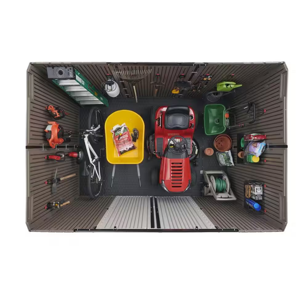 10 Ft. W X 7 Ft. D Plastic Storage Shed (70 Sq. Ft.)