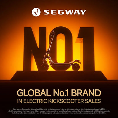 Segway Ninebot S2 Electric Self-Balancing Scooter, 10-Inch Tubeless Tires
