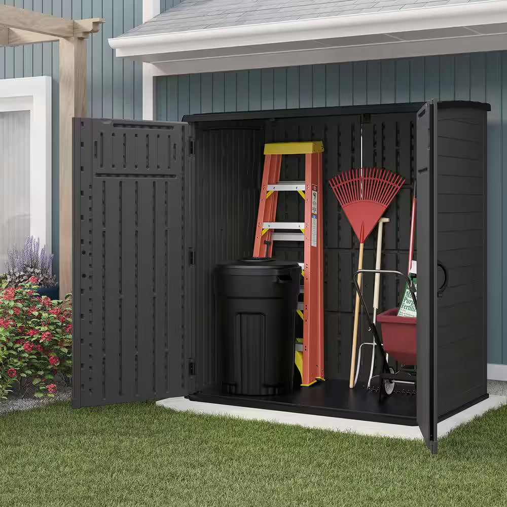 70.5 In. X 44.25 In. X 77.5 In. Extra Large Plastic Vertical Shed
