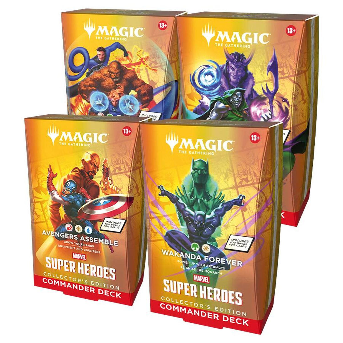 Marvel Super Heroes Commander Deck Case (Collector's Edition)