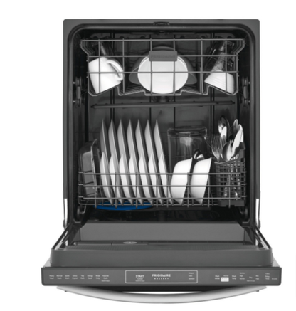 GDPH4525AF Frigidaire Gallery 24″ Top Control Dishwasher – 42 dBA – SmudgeProof Stainless Steel