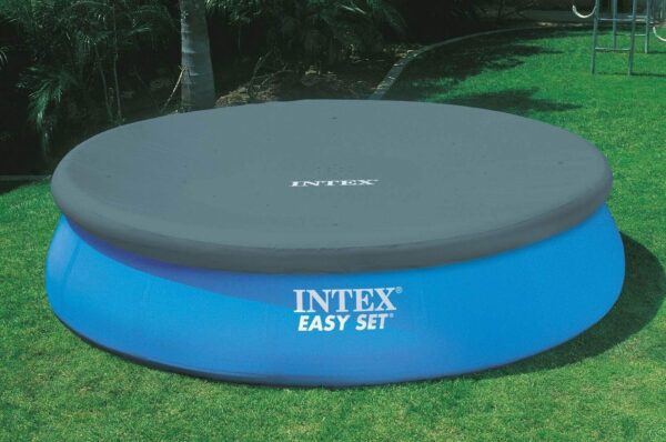 Intex 18′ x 48″ Inflatable Above Ground Swimming Pool with Ladder, Pump