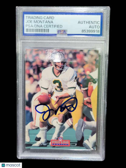 2021 Joe Montana PSA A Auto A