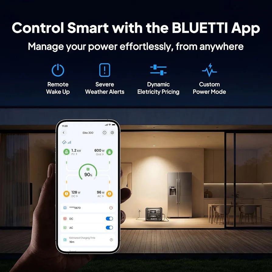 BLUETTI Elite 300 Portable Power Station for RV & Home Backup 3014.4Wh