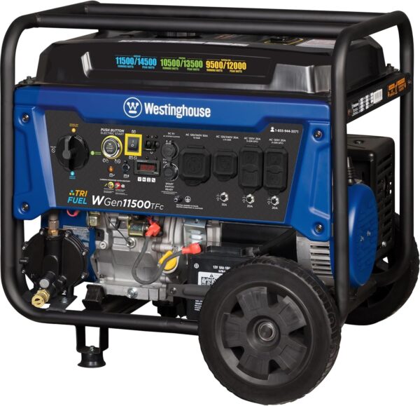 Westinghouse 14,500 Watt Tri-Fuel Portable Generator