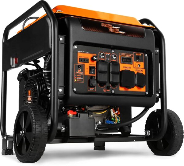 WEN DF875iX 8750-Watt RV and Transfer-Switch-Ready 120V/240V Dual