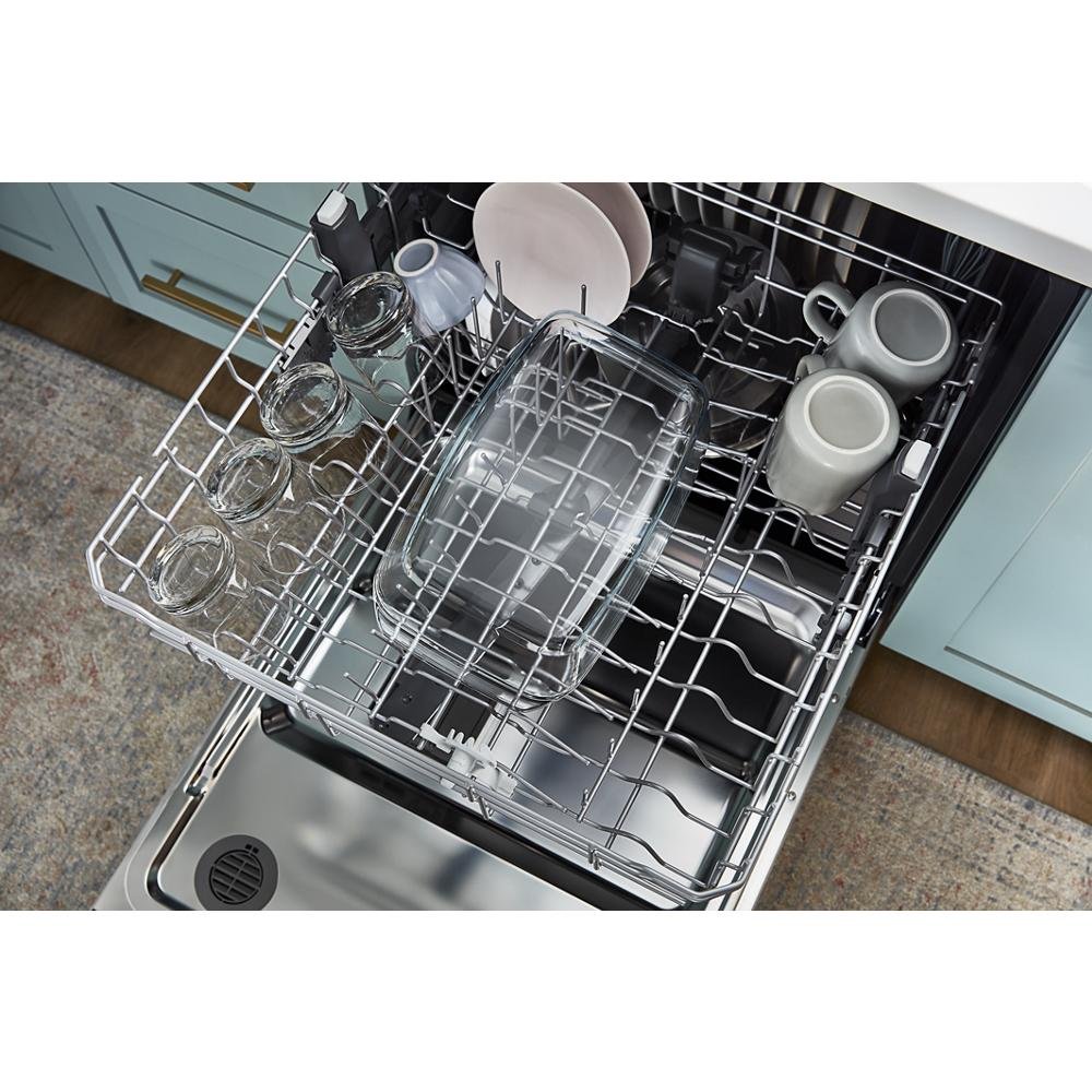 Whirlpool 24-inch Top Control Quiet Dishwasher with 3rd Rack Stainless Steel