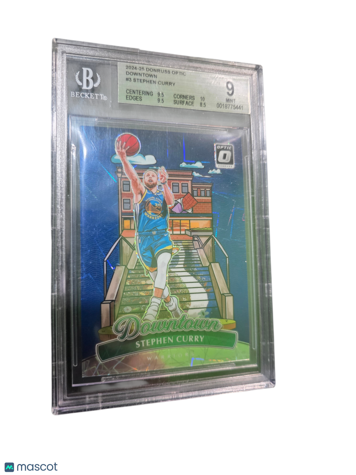 2024 Donruss Optic Downtown Stephen Curry #3 BGS 9