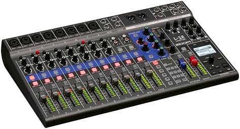 Zoom L-12 -Channel Mixer – Powered