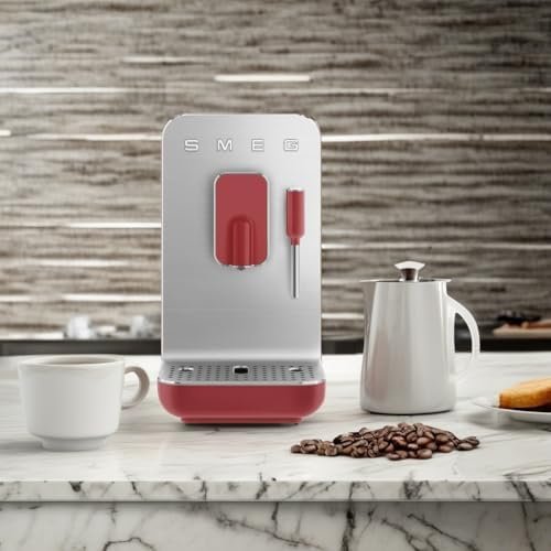 SMEG Fully Automatic Coffee Machine With Steam Wand