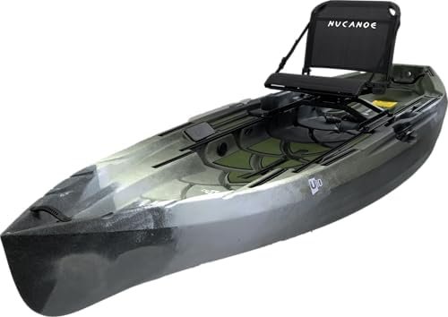 NuCanoe U10 Sit-on-Top Fishing/Hunting Kayak (Pivot Pedal Drive/EPS Trolling Motor Compatible)