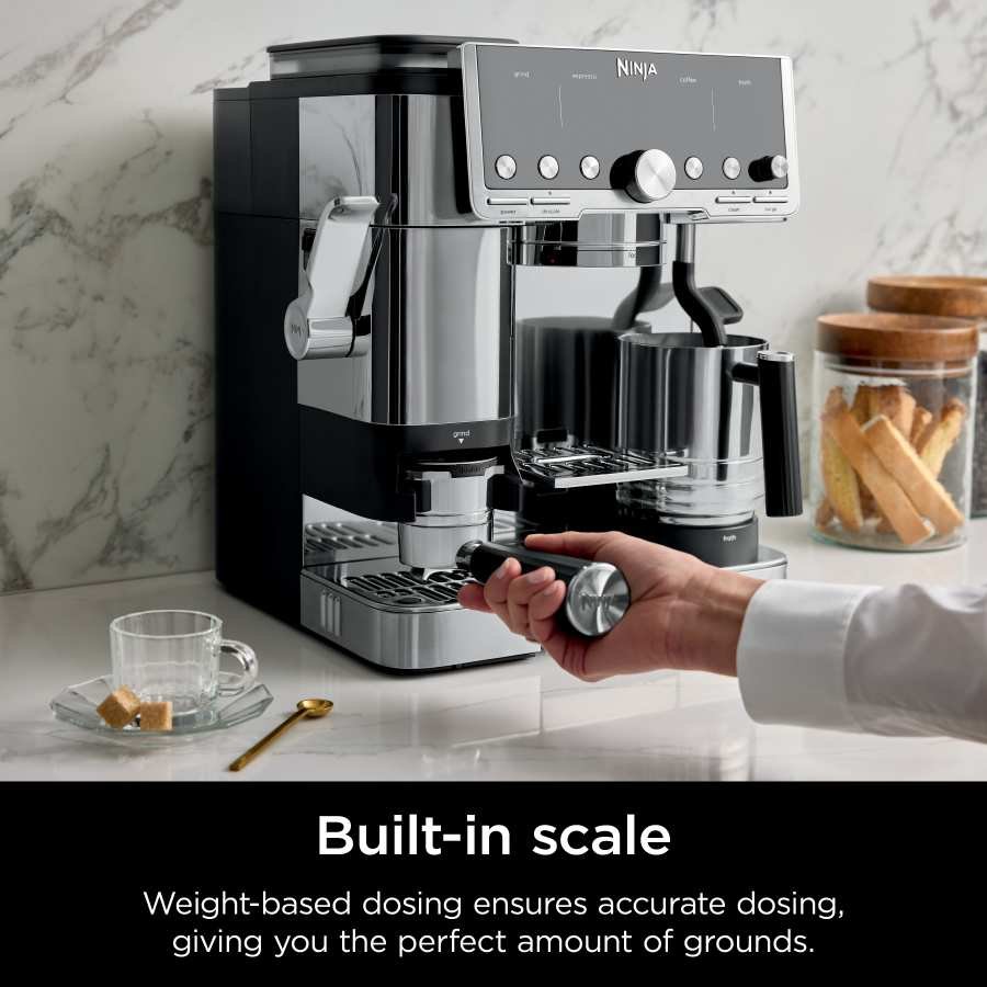 Ninja Luxe™ Café Pro 4 in 1 Espresso Drip Coffee & Cold Brew Maker With Hot Water Dispenser