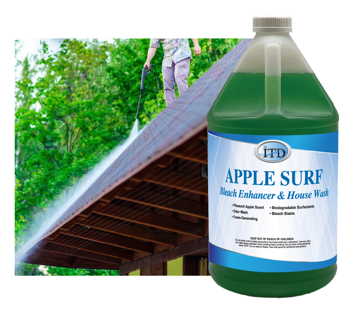 Apple Surf – Bleach Enhancer & House Wash 53070 1G