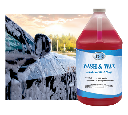 Wash & Wax – Hand Car Wash Soap  1 Gallon