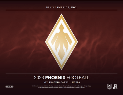 2023 Panini Phoenix Football Hobby 16 Box Case