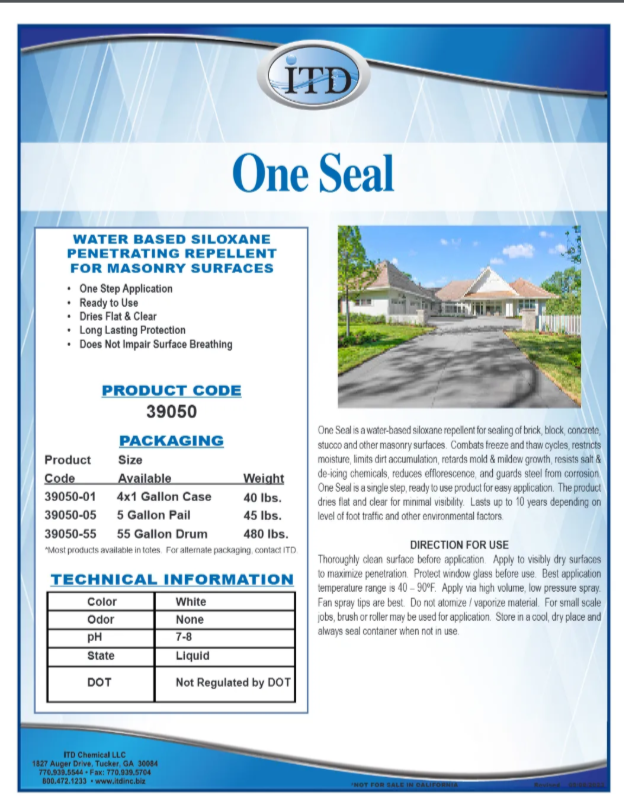 One Seal 1 Gallon