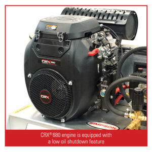 Simpson Gas Truck Mount Pressure Washer 3000 PSI  TM3080141E
