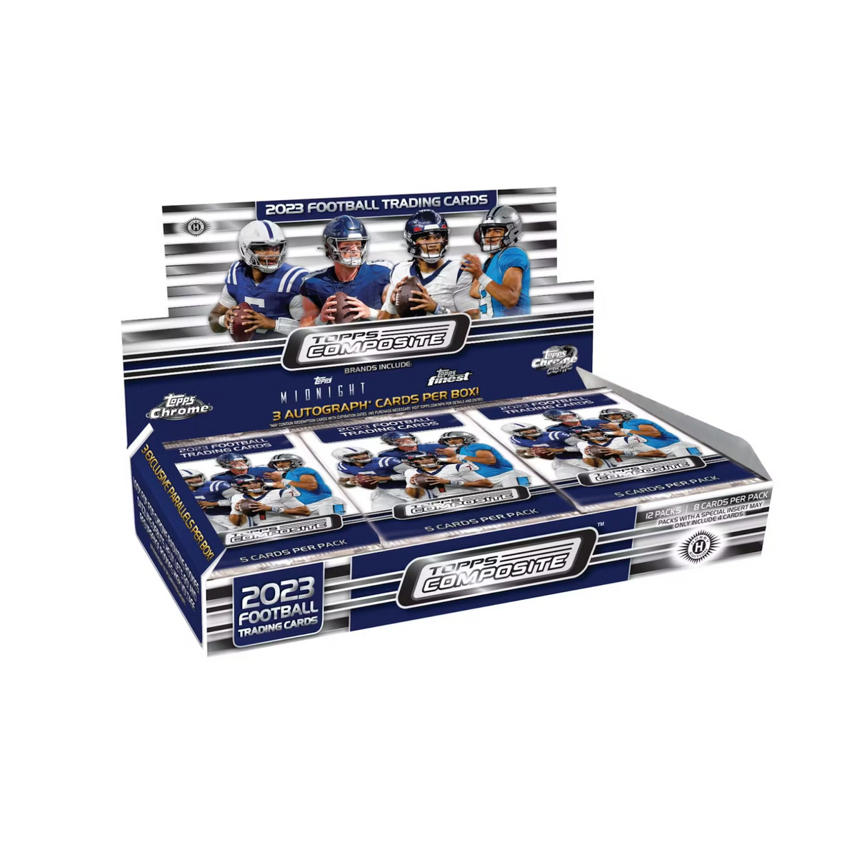 2023 Topps Composite Football Hobby 12 Box Case
