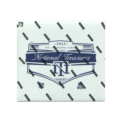 2022 Panini National Treasures Football Hobby 4 Box Case