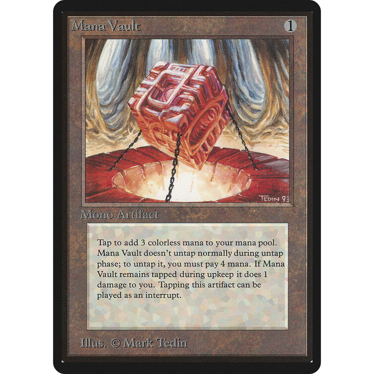 Mana Vault [Limited Edition Beta]
