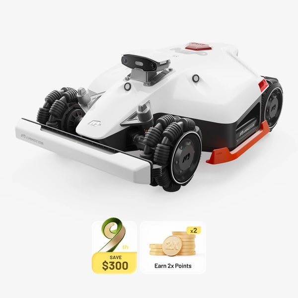 MAMMOTION LUBA 2 AWD 10000X Robot Lawn Mower. Multi-zone & No-go-zone Management
