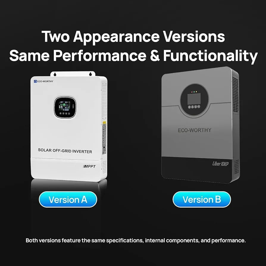 ECO-WORTHY Powermega 48V 314Ah LiFePO4 Energy Storage System with Liber 10KP 10kW Hybrid Inverter, Active Balancing BMS, Battery Built-in Bluetooth&WiFi, Communication for Home Backup, Off-Grid