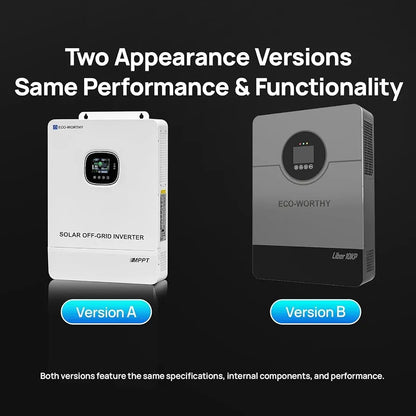 ECO-WORTHY Powermega 48V 314Ah LiFePO4 Energy Storage System with Liber 10KP 10kW Hybrid Inverter, Active Balancing BMS, Battery Built-in Bluetooth&WiFi, Communication for Home Backup, Off-Grid