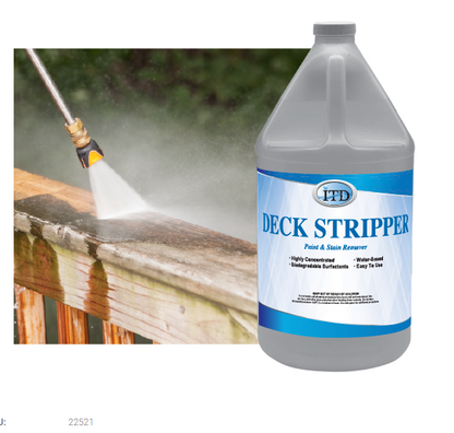Deck Stripper – Paint & Stain Remover 1 Gallon