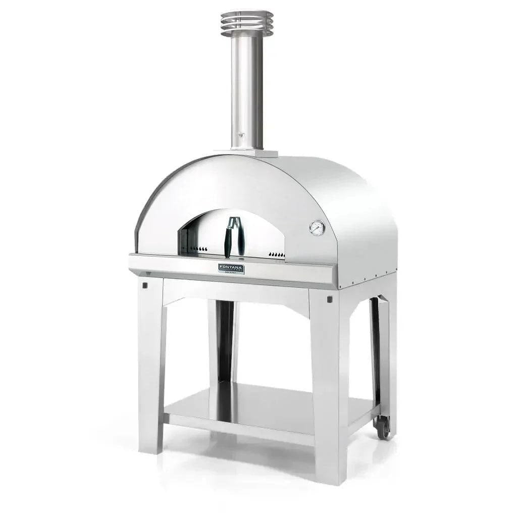 Fontana Forni Mangiafuoco Wood-Fired Pizza Oven – Stainless – FTMF-S