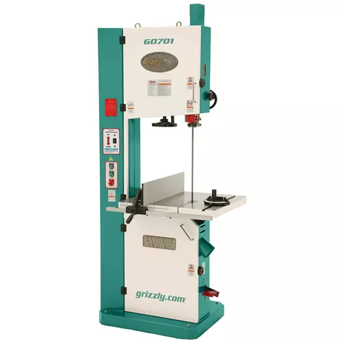 Grizzly G0701 – 19″ 5 HP Ultimate Bandsaw
