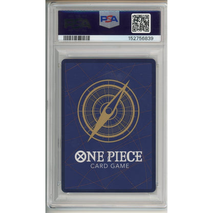 One Piece Graded: Monkey. D. Luffy (2025) OP13-118 Red Manga Alt Art PSA 10