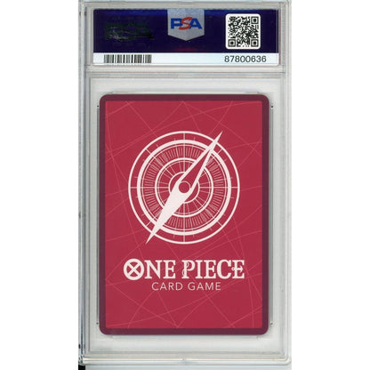 One Piece Graded: Monkey D. Luffy OP01-003 Alt Art Errata (2022) PSA 10