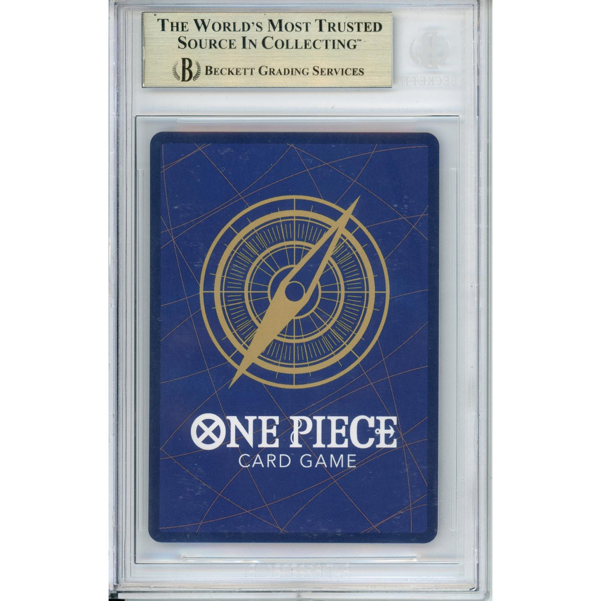 One Piece Graded: Monkey D. Luffy PRB01 Manga Alternate Art Beckett 10
