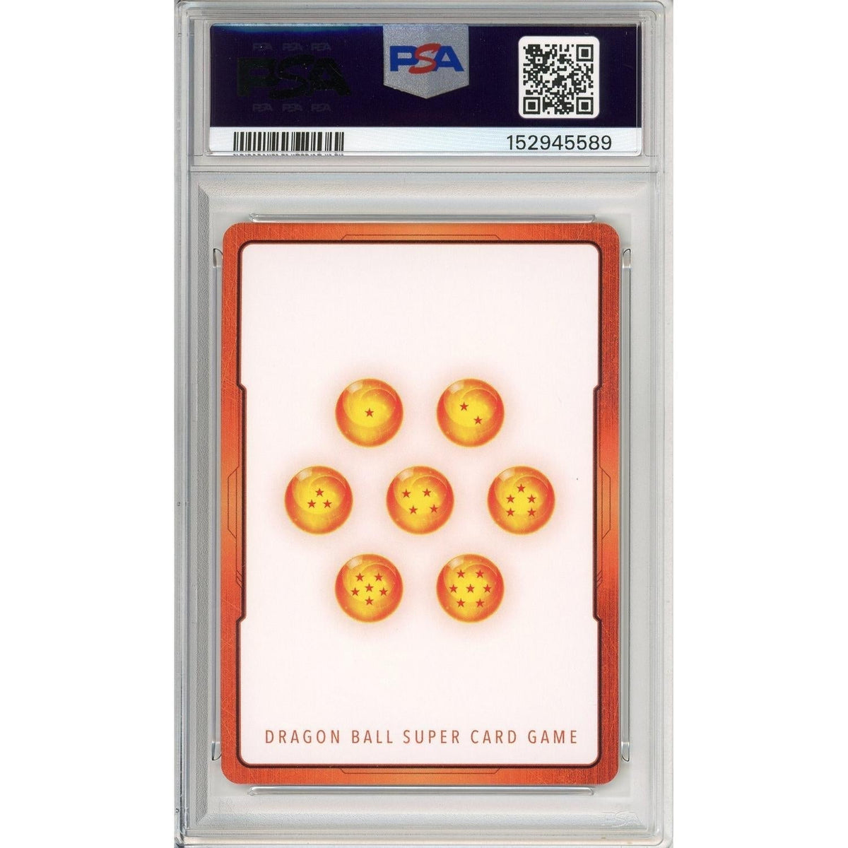 Dragon Ball Graded: Energy Marker E-79 Fusion World (2025) Gold PSA 10