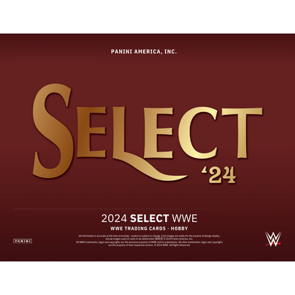 2024 Panini Select WWE Hobby 12 Box Case