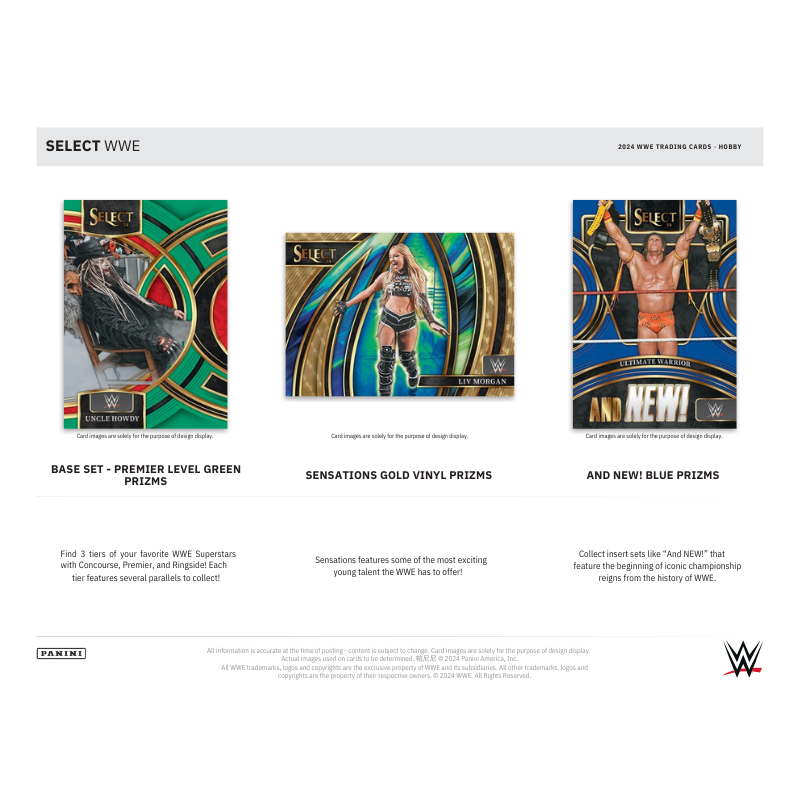 2024 Panini Select WWE Hobby Box