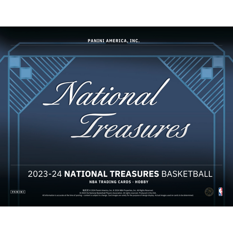 2023/24 Panini National Treasures Basketball Hobby Box