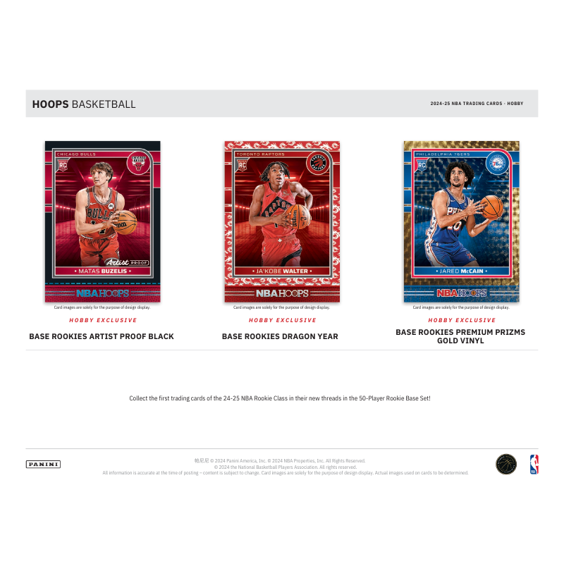 2024/25 Panini Hoops Basketball Hobby 20 Box Case