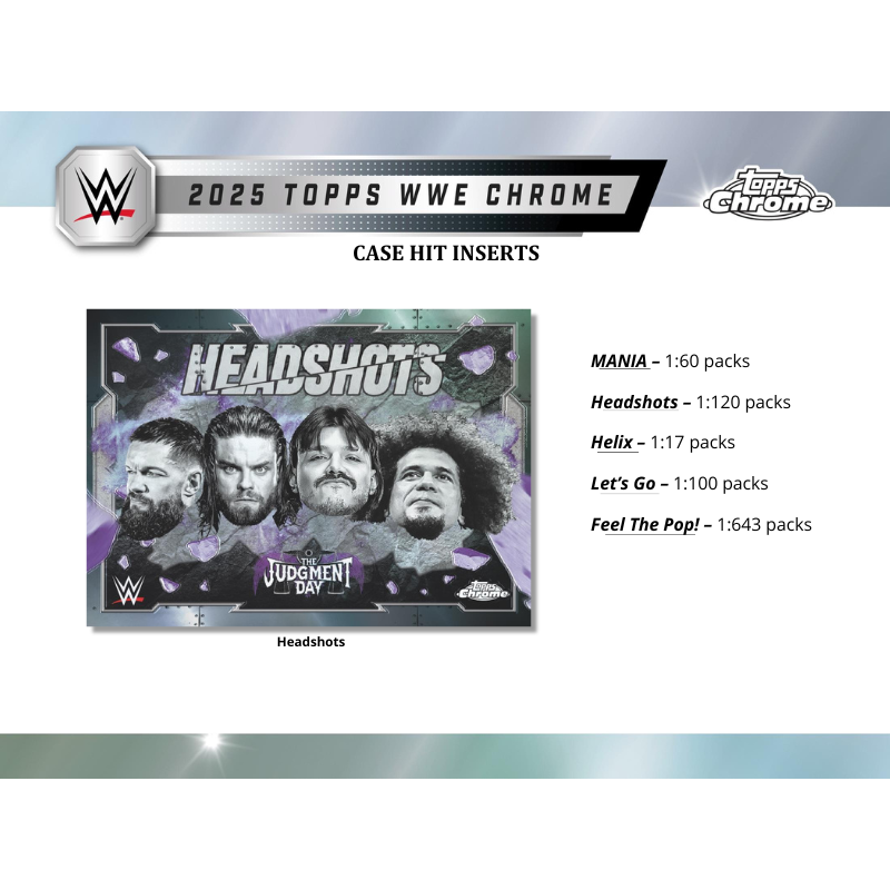 2025 Topps Chrome WWE Breaker's Delight Box