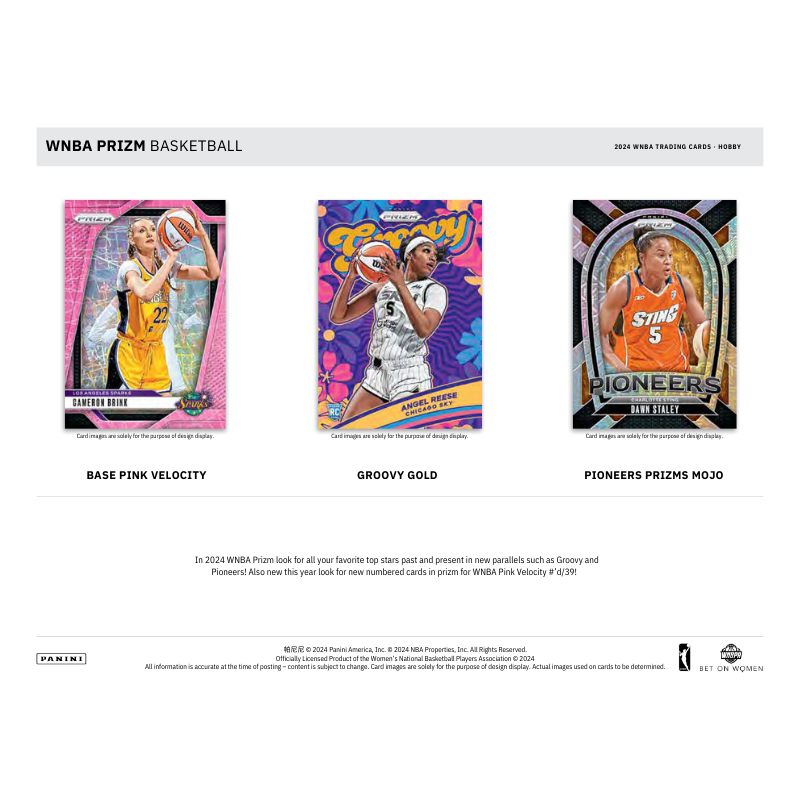 2024 Panini Prizm WNBA Basketball Hobby 12 Box Case