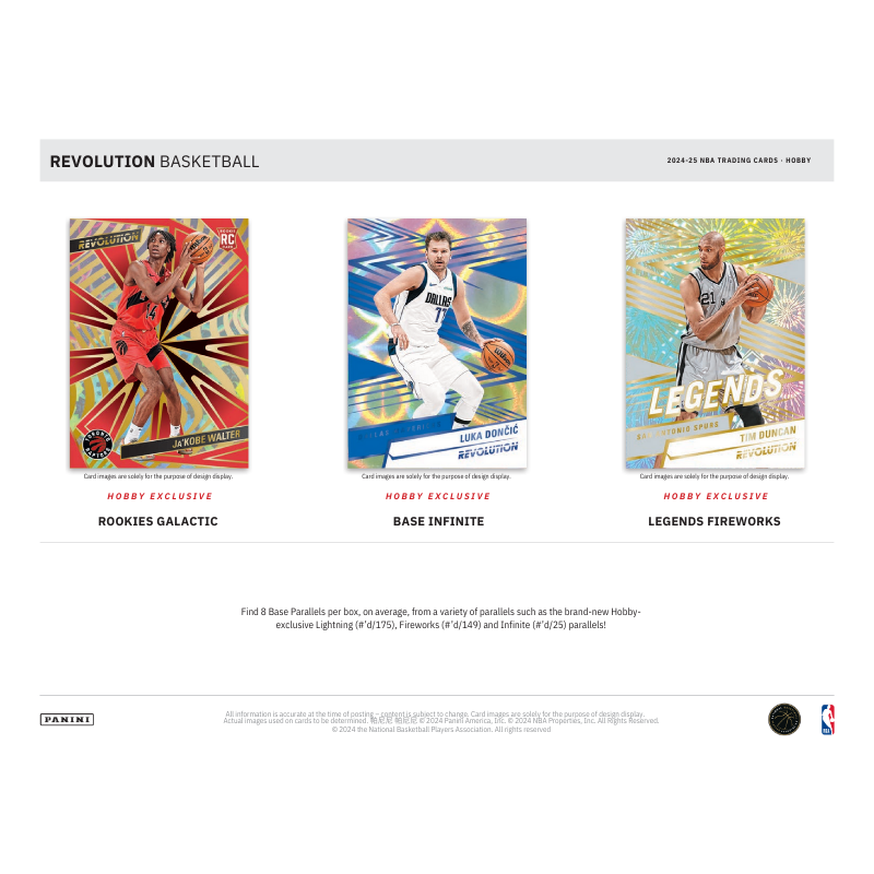 2024/25 Panini Revolution Basketball Hobby 16 Box Case
