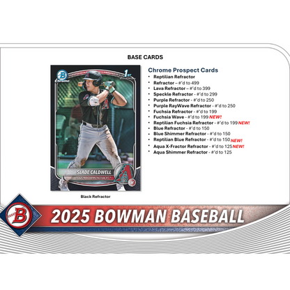 2025 Bowman Baseball Jumbo Box