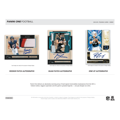 2024 Panini One Football Hobby Box