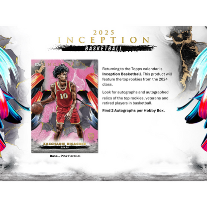 2024/25 Topps Inception Basketball Hobby 8 Box Case