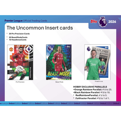 2025/26 Topps Premier League EPL Soccer Hobby Box