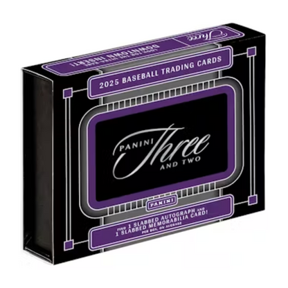 2025 Panini Three & Two Baseball Hobby 10 Box Case